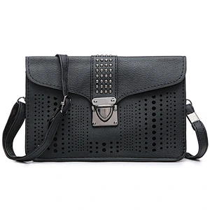 2020 Hot Sale Fashion Hollow Out Small Size Portable Ladies Messenger Bag For Carrying Mobile Phone And Cosmetic