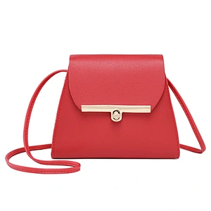 Long Chain Fancy Ladies Side Bags Pu Leather Wholesale Cheap Messenger Womens Crossbody Bag