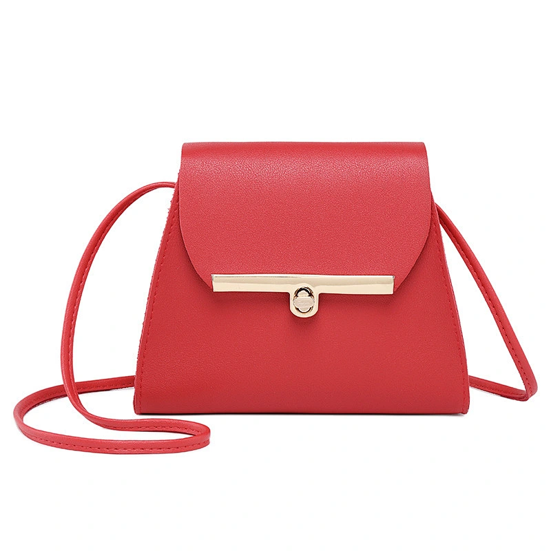 Long Chain Fancy Ladies Side Bags Pu Leather Wholesale Cheap Messenger Womens Crossbody Bag