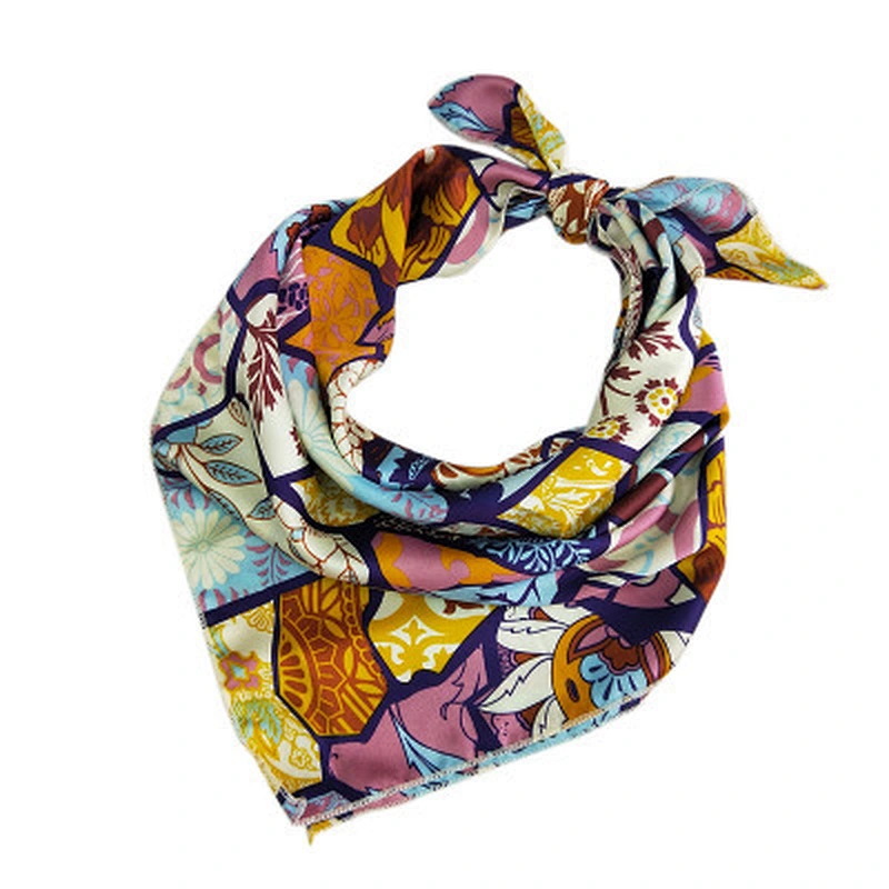 Female spring and autumn summer new fashion wild professional decorative scarf 70 small square scarves