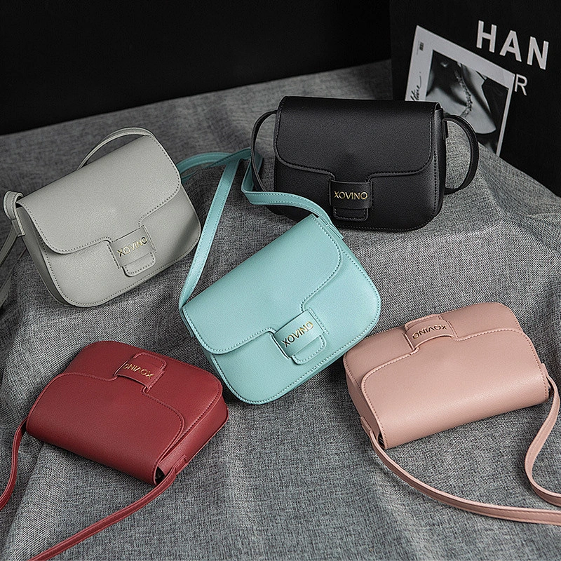 Autumn Winter Bag Women 2021 New Korean Female Bag Ins Retro Bronzing Shoulder Messenger Small Square Crossbody Bag