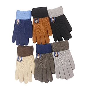 Fashion Acrylic Knitted Magic Gloves Cute Cheap Children Winter Wholesale Gloves