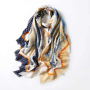 New fashion silk big square scarf printed cashmere silk scarf all-match decorative scarf women