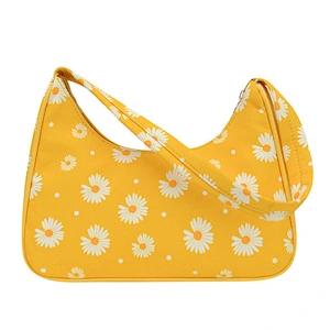 Wholesale Mini Crossbody Bag Amazon Shoulder Bag Women Fashion Nylon Printed Daisy Underarm Bag