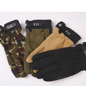 Promotional Sport Motorcycle Hand Gloves Army Outdoor Sports Shooting Police Full Finger Winter Gloves