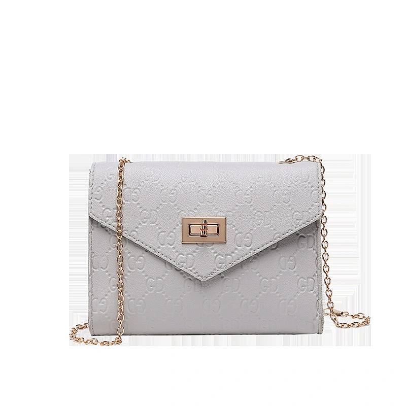 Cheap Price Lady Fashion Mini Messenger Bag Small Pu Leather Chain Shoulder Bag