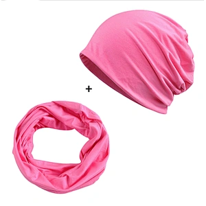 Solid Color Hat Brand Autumn Winter Dual-Use Design Hats For Ladies Thin Beanies Women Scarf Face Mask