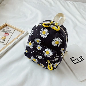2020 New Korean Girl Bag Children'S Backpacks Fashion Nylon Little Daisy Cute Mini Backpack