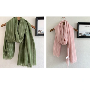 Scarf 2020 European Linen Fringed Ethnic Scarf Women Thick Warm Scarf In Winter