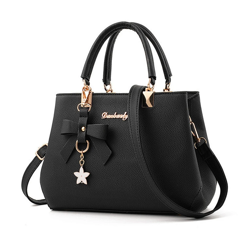 low price shoulder luxury lady fashion leather handbag