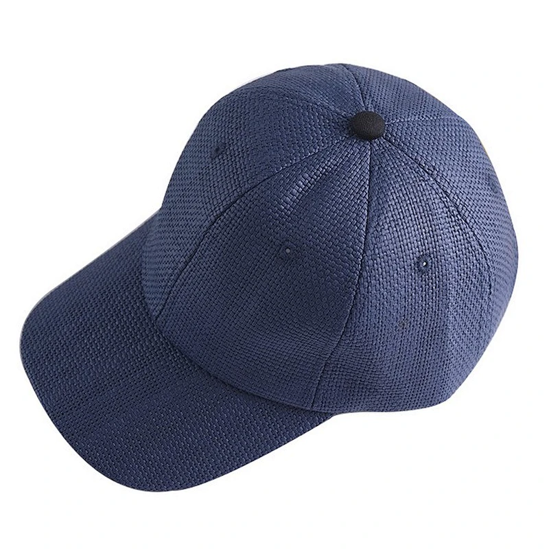 2020 New Design Fashion Straw Hat Beach Sunshade Baseball Straw Hat