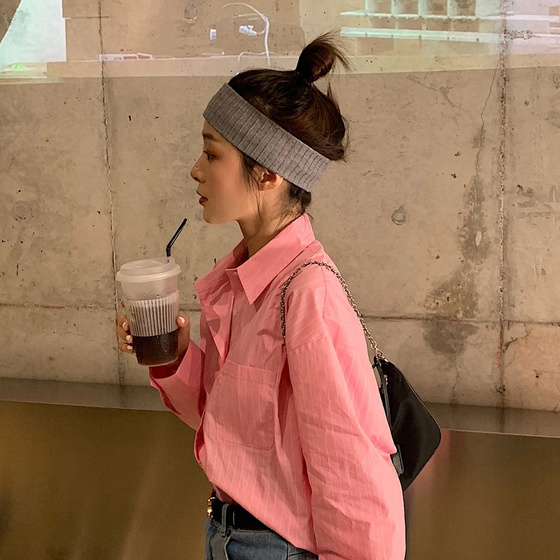 Euramerican Stretch Vertical Knit Woolen Headband Parent-Child Hairband Sports Yoga Hair Accessories Hair Band