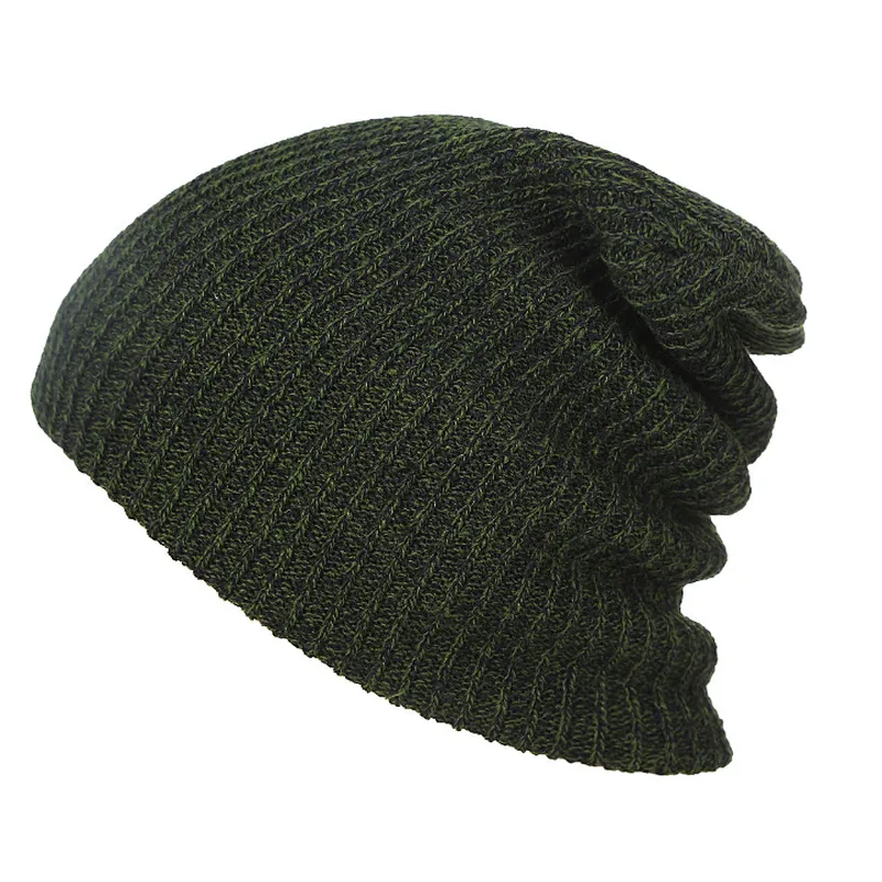 Personalized Fashion Striped Pullover Hat Men  Women Outdoor Warm Knitted Hats