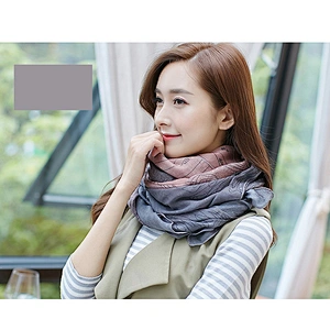 2020 Spring Autumn New Cotton And Linen Scarf Factory Wholesale Retro Pattern Scarf Customized