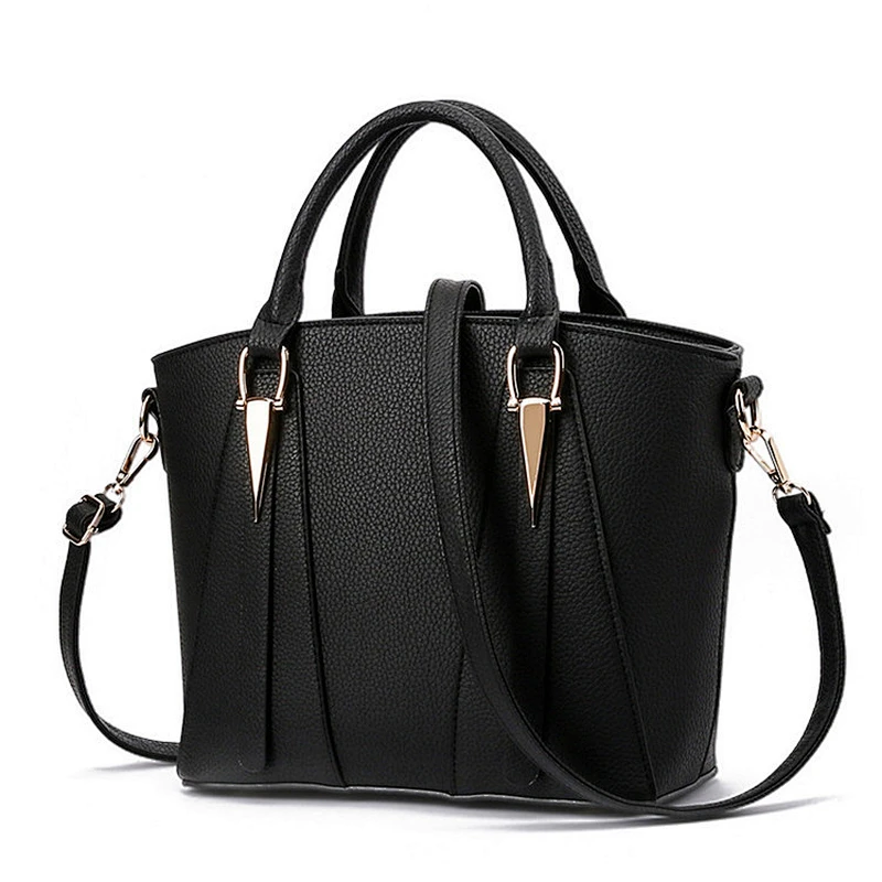 Factory Wholesale Custom Pu Leather Women Handbag Fashion Lady Shoulder Bag