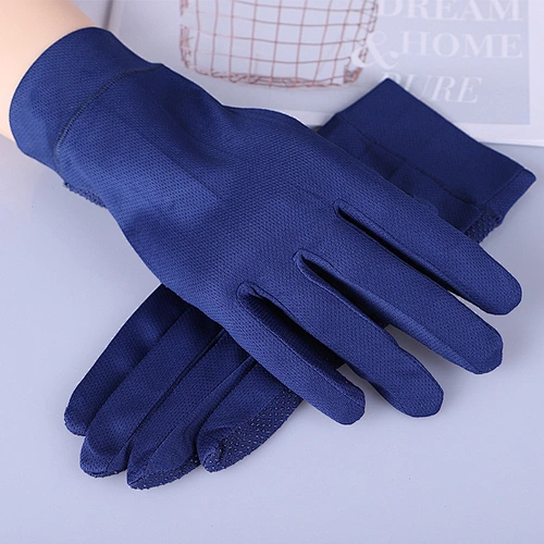 Outdoor Men touch screen gloves Anti-skid breathable UV protection and sun protection gloves