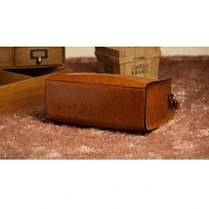 Oil Wax Leather Luxury Handbag Designer Lady Vintage Leather Handbag