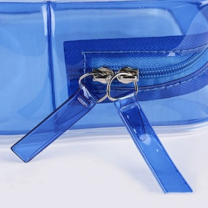 Pvc Cosmetic Bag Transparent Waterproof 2020 New Large-Capacity Portable Travel Separate Packaging Wash Storage Bag