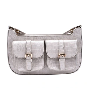 Retro Crocodile Pattern Simple Underarm Bag 2020 Summer New One Shoulder PU Leather Bag