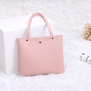 2020 Wholesale Fashion Women Pu Mini Leisure Bags Versatile Contrast Color Messenger Bags Cheap Cell Phone Change Bags