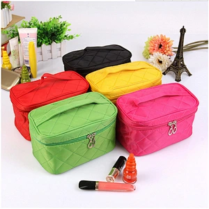 2020 Cosmetic Box Female Quilted Cosmetic Bag Women Large Capacity Storage Handbag Travel Makeup Case