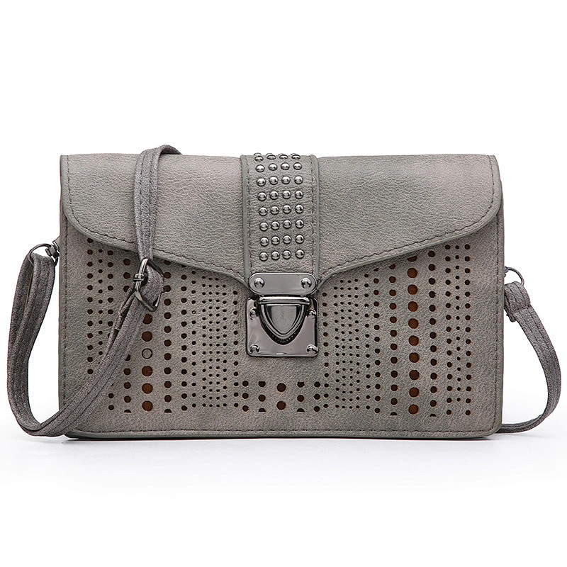 2020 Hot Sale Fashion Hollow Out Small Size Portable Ladies Messenger Bag For Carrying Mobile Phone And Cosmetic