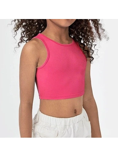 solid crop top