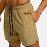 MERRY Men Jogger Gym Wear Drawstring Quick Dry Elastic Waist Fitness Shorts Men