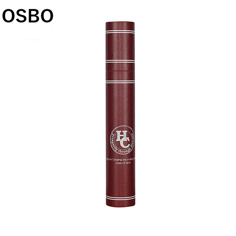 Custom paper cardboard diploma school scroll tube