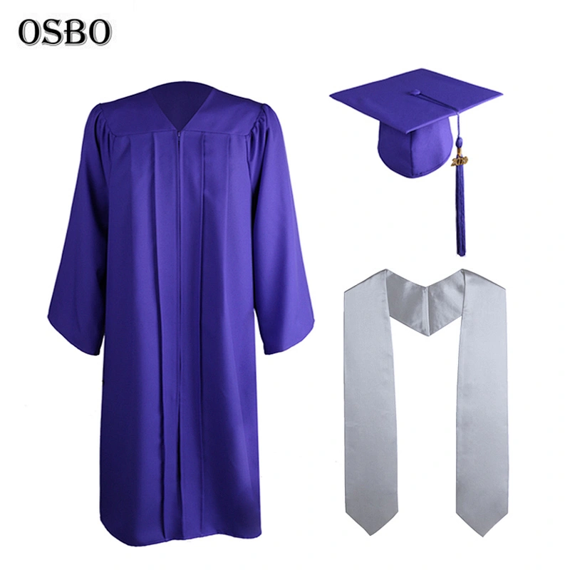 Custom Wholesale Adult US Style Bachelor Graduation Gown
