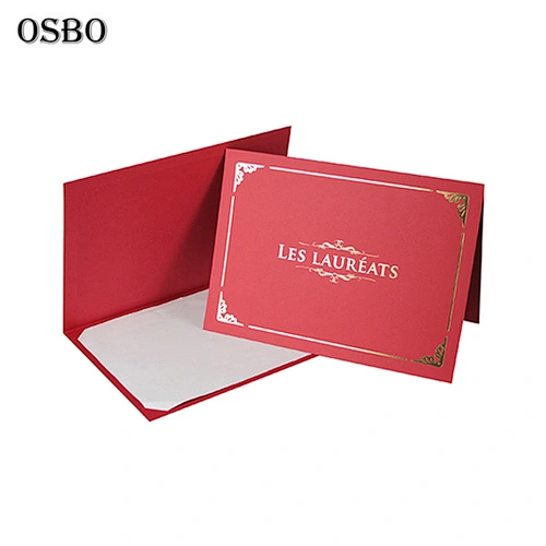Wholesale Pu Cheap Price Leather Graduation Diploma Cover