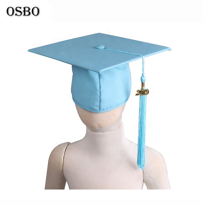 Wholesale Black matte academic Graduation Cap tassel