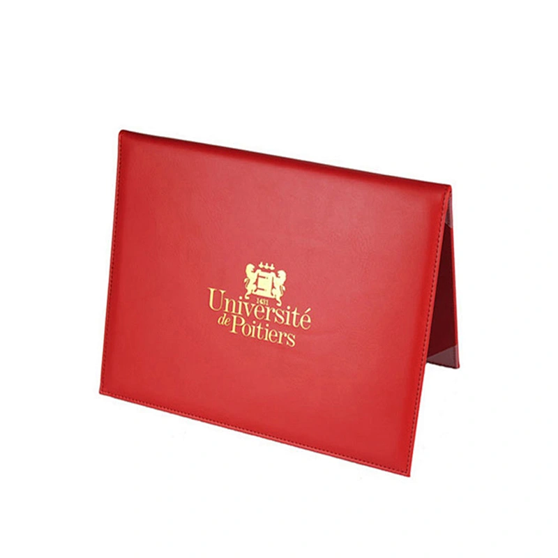 Wholesale Custom Leather Diploma Cover Certificate Cover