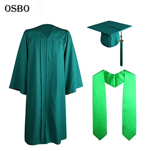 Latest Hot European Wholesale Adult Graduation Gown for Sale