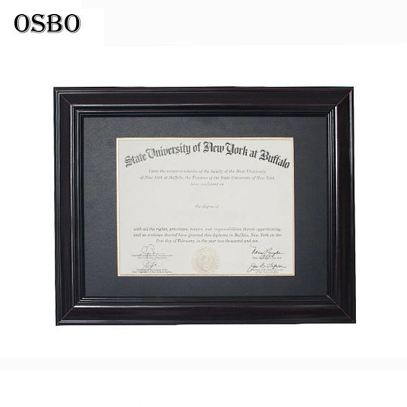 Wood Document Certificate 8.5x11 Diploma Frame