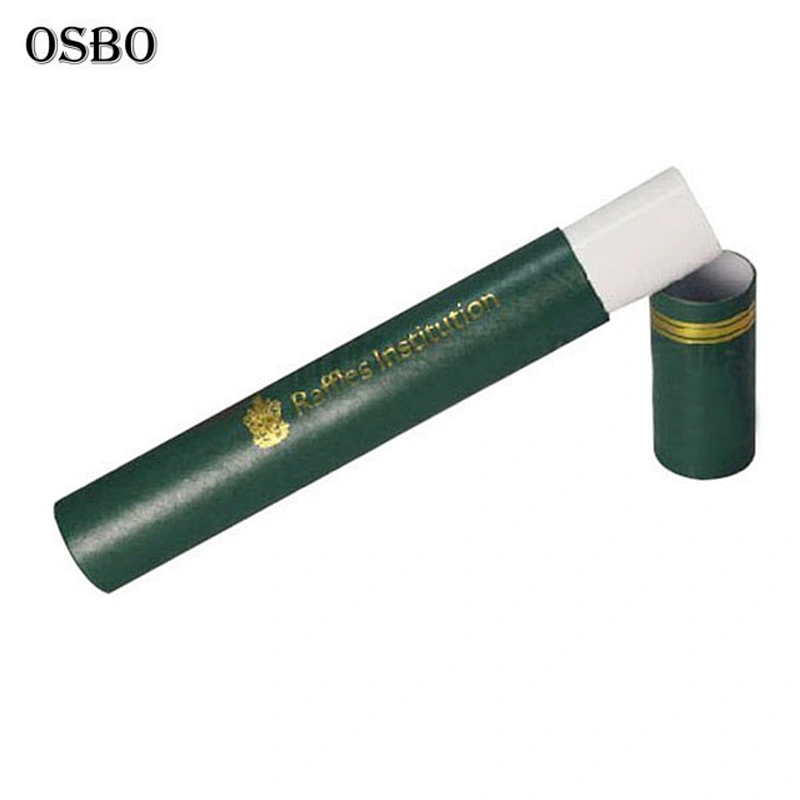 Gold Stamping Cheap University Paper Diploma Cardboard Paper Certificate Holder Tube