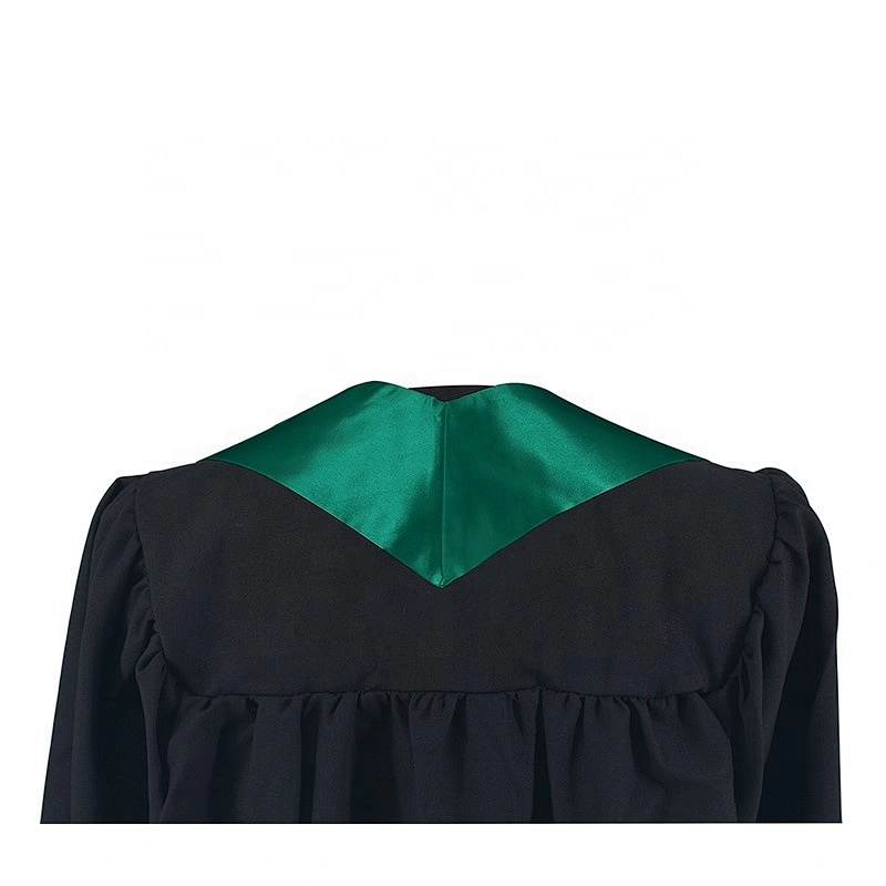 2019 Hot Sell High Quantity Teal Plain Graduation Stole