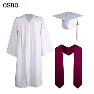 Latest Hot European Adult Graduation Cap And Gown