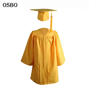 New Design China Wholesale Kids Primary School Graduation Gown