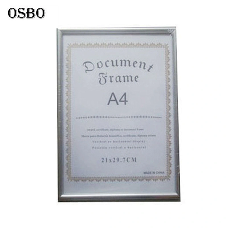 2018 China New Design A4 Certificate Diploma Frames