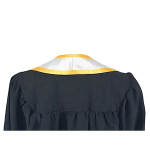 Wholesale Golden With white Graduation stole and Sash for adult