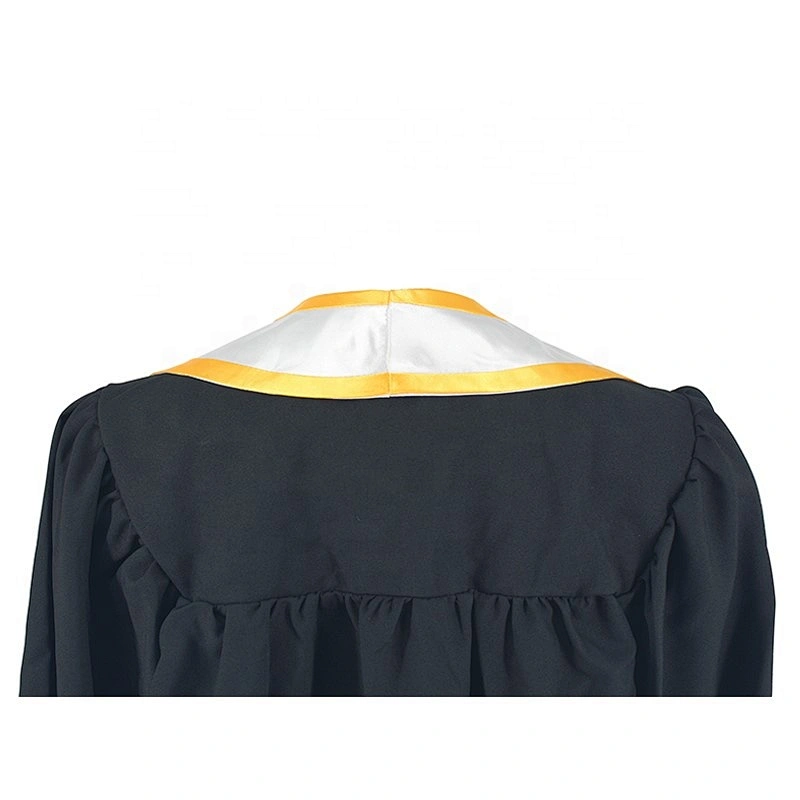 Wholesale Golden With white Graduation stole and Sash for adult
