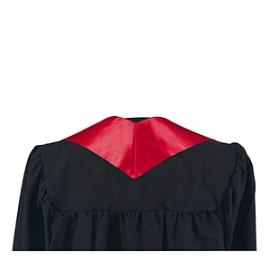 2019 Hot Sell High Quantity Red Plain Graduation Stole