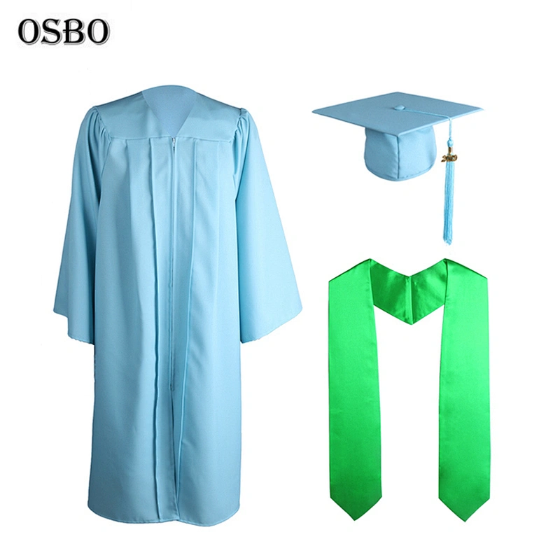 Wholesale Custom Adult High School graduation gowns set