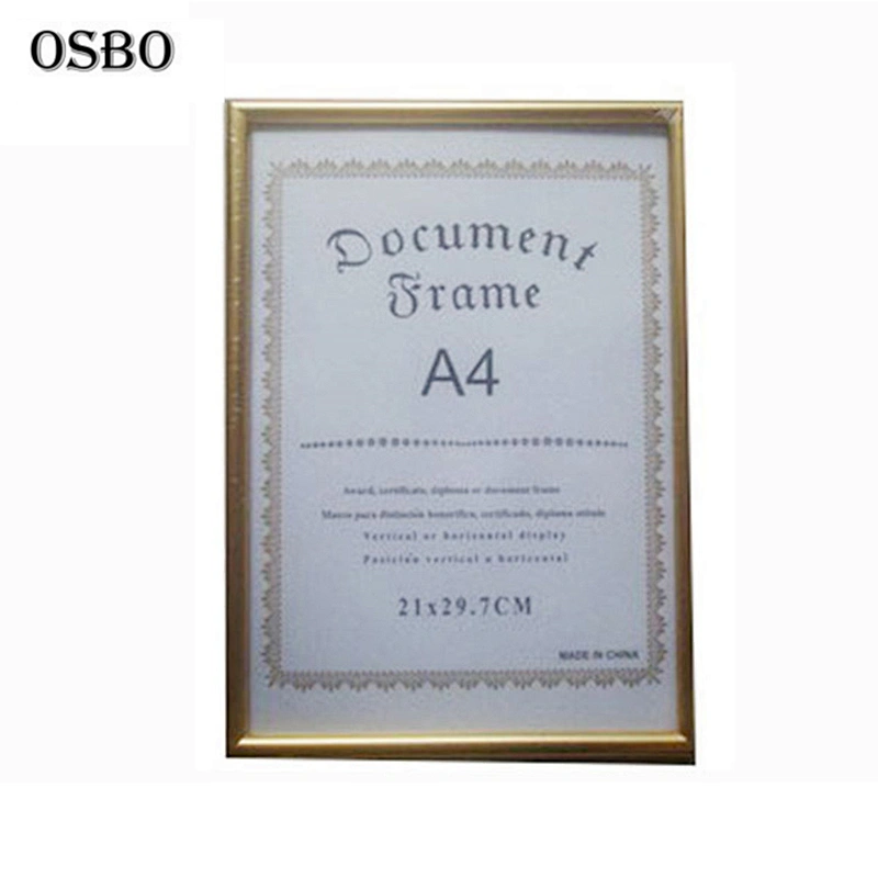 A4 Cardboard Diploma Certificate Frame