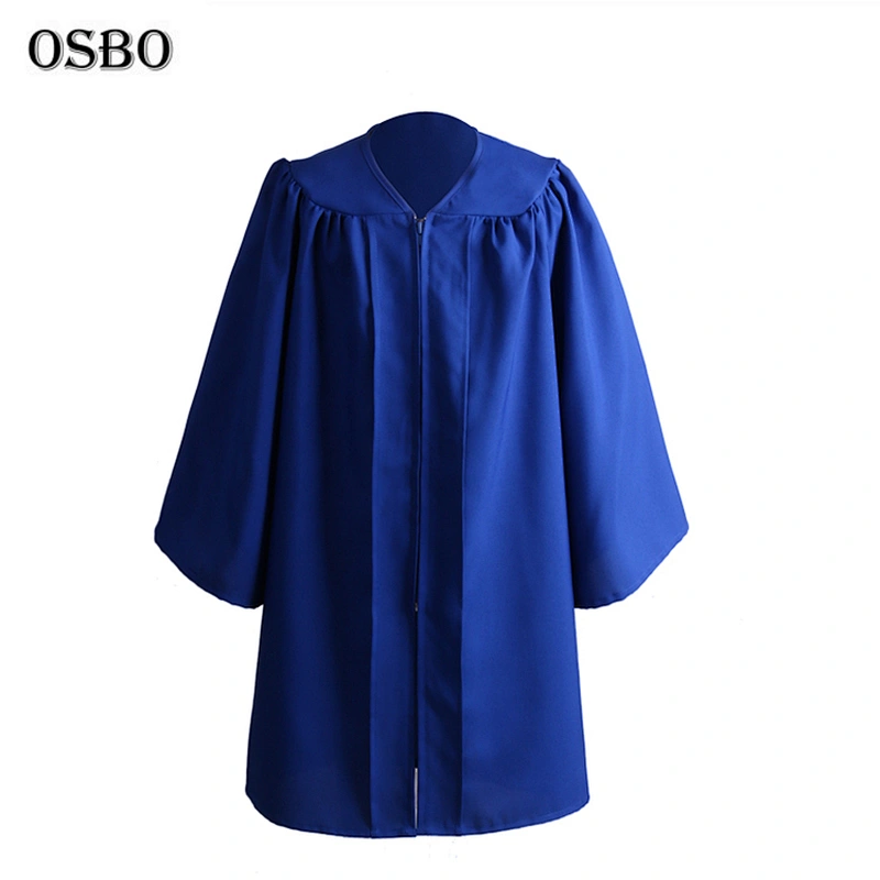 2019 royal wholesale children Cheap graduation gown set with cap