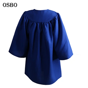 2019 royal wholesale children Cheap graduation gown set with cap