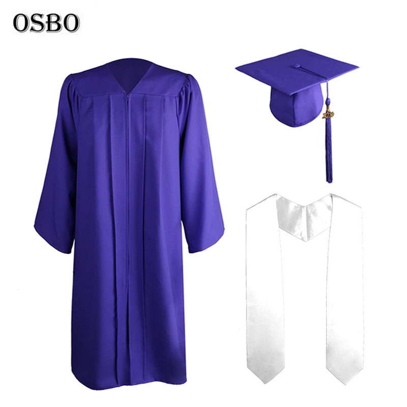 Custom Wholesale Adult US Style Bachelor Graduation Gown