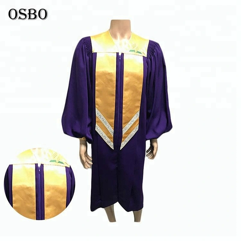 2018 Hot sell cheap modern unisex custom wholesale clergy robes cassock,church suits