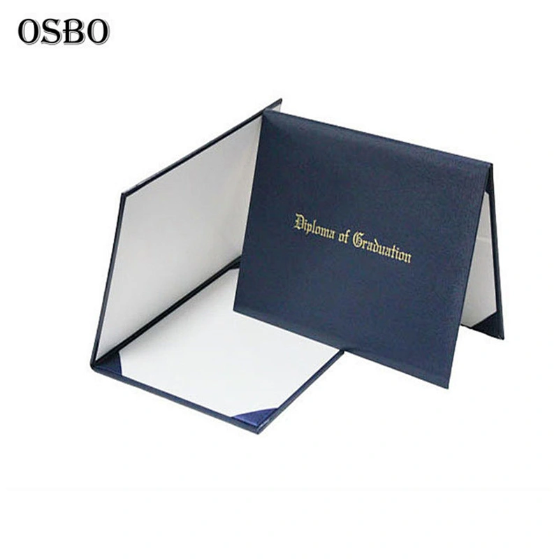 Cheap Price A4 Leather Graduation Diploma Holder certificate cover
